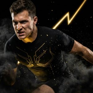 athlete sprinting through smoke 202605071027